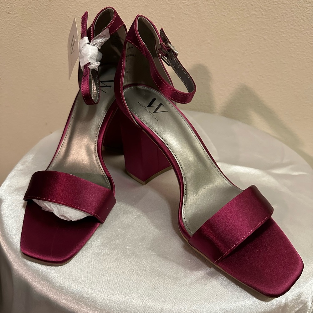 Worthington Womens Becklyn Heeled Sandals